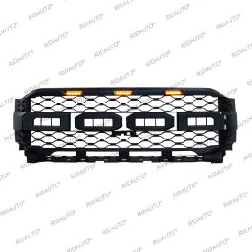 Front Grill Bumper Grille Fit For Ford F150 F-150 2021 With LED Light