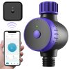 Bluetooth Sprinkler Timer, WiFi Smart Irrigation Water Timer, Wireless Remote APP & Voice Control, Rain Delay/ Manual/ Automatic Watering System(Notic