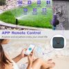 Bluetooth Sprinkler Timer, WiFi Smart Irrigation Water Timer, Wireless Remote APP & Voice Control, Rain Delay/ Manual/ Automatic Watering System(Notic