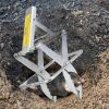 2PCS Easy Setup Mole Traps Outdoor Reusable Scissor Mole Gopher Rodent Control Trap Solid Metal Material For Lawn Garden Yard