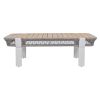 TREXM 4-Piece Outdoor Patio Conversation Set with Coffee Table and Soft Waterproof Cushions for Garden, Poolside and Backyard(Brown Rope+Brown Gray Cu